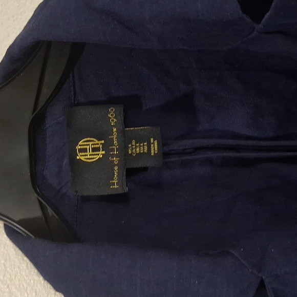 House of Harlow 1960 Midnight Blue Blazer - Picture 2 of 5
